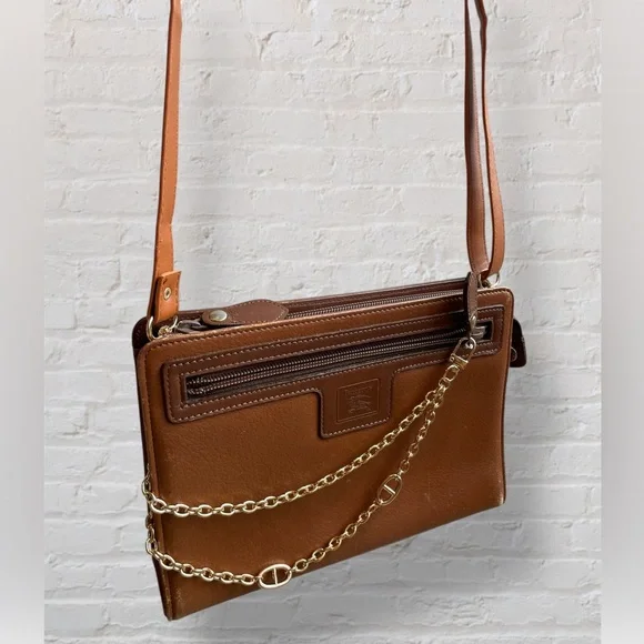 Burberry Leather Clutch as Crossbody - Picture 3 of 12